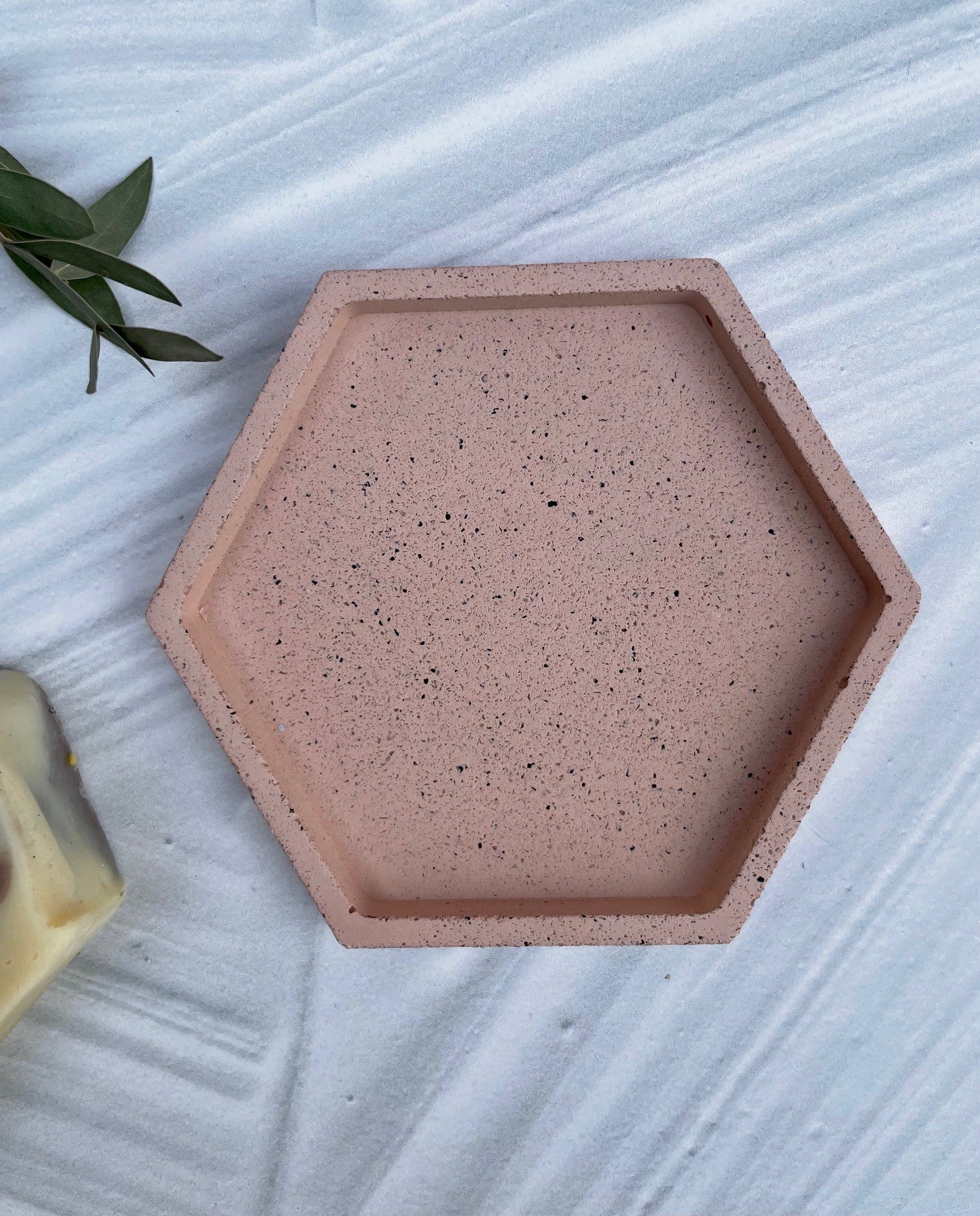 Hexagon Granite Tray