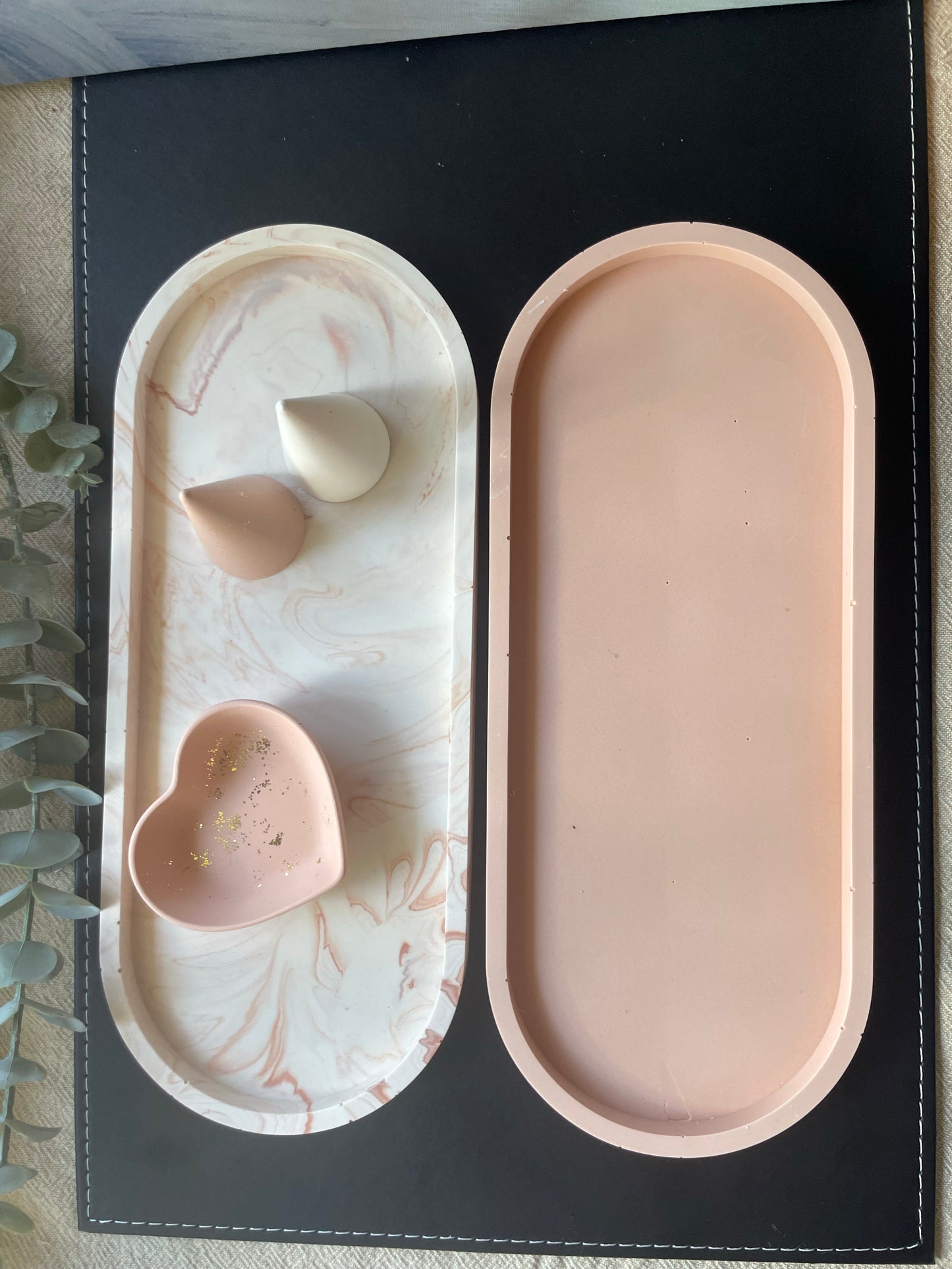 Luxe Oval Tray