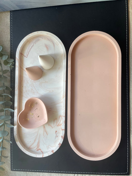 Luxe Oval Tray