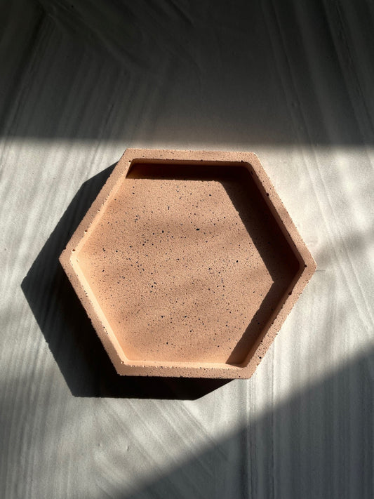 Hexagon Granite Tray